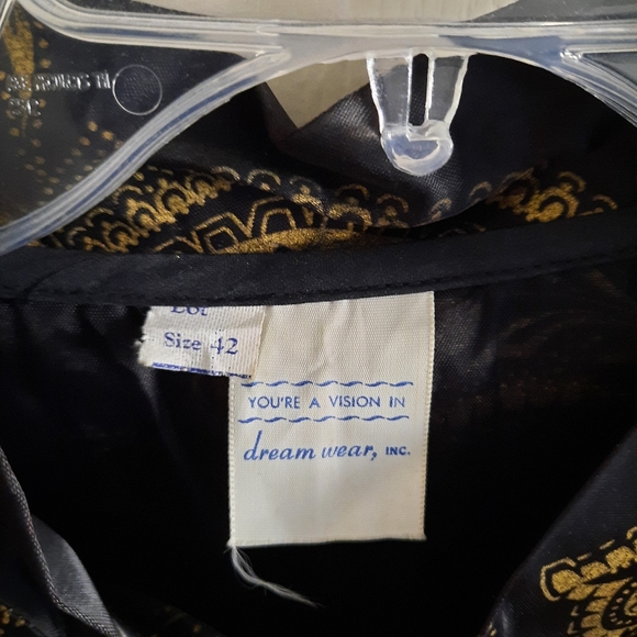 Vintage Satin Oriental Style Robe - Picture 10 of 10